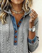 Jenny | Felpa con cappuccio casual