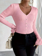 Elena | Maglione elegante con pizzo