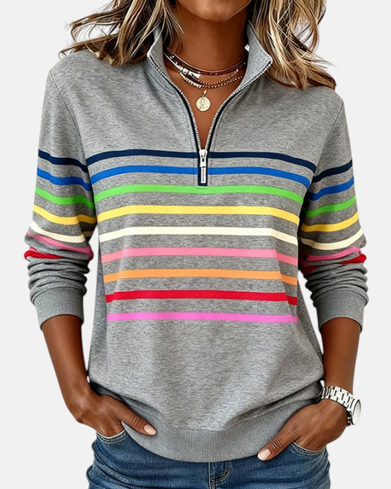 Nina | Maglione comodo a righe