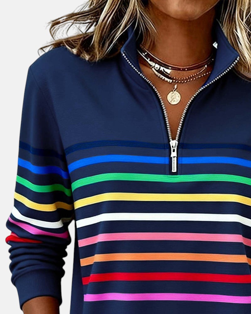 Nina | Maglione comodo a righe
