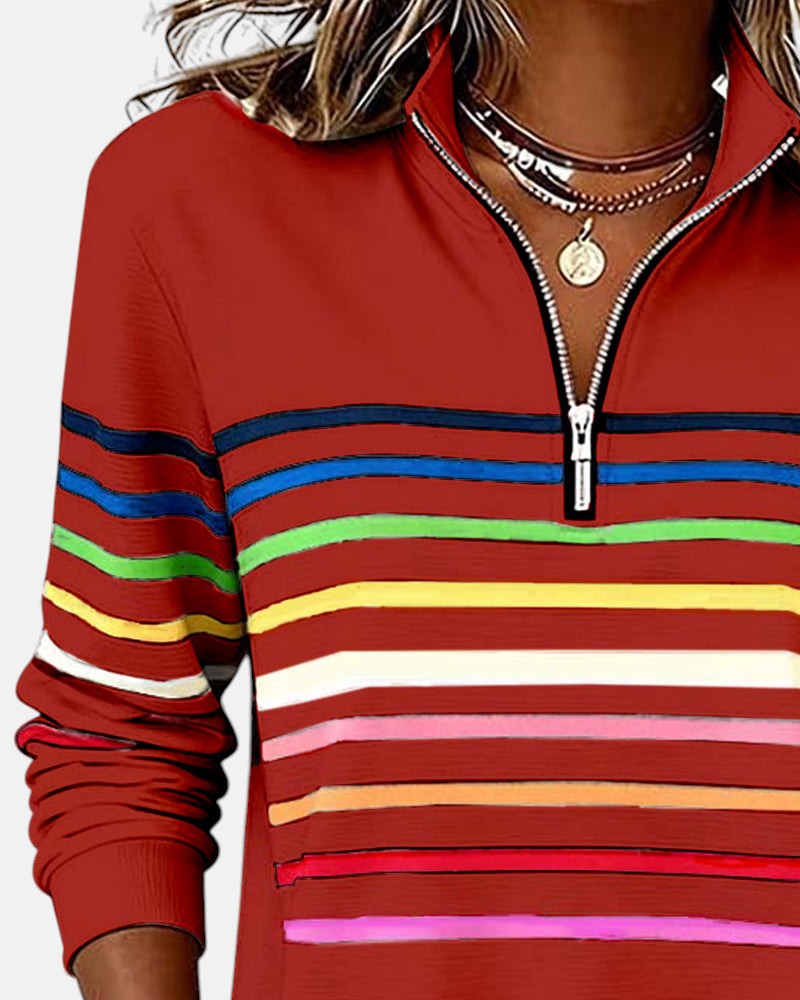 Nina | Maglione comodo a righe
