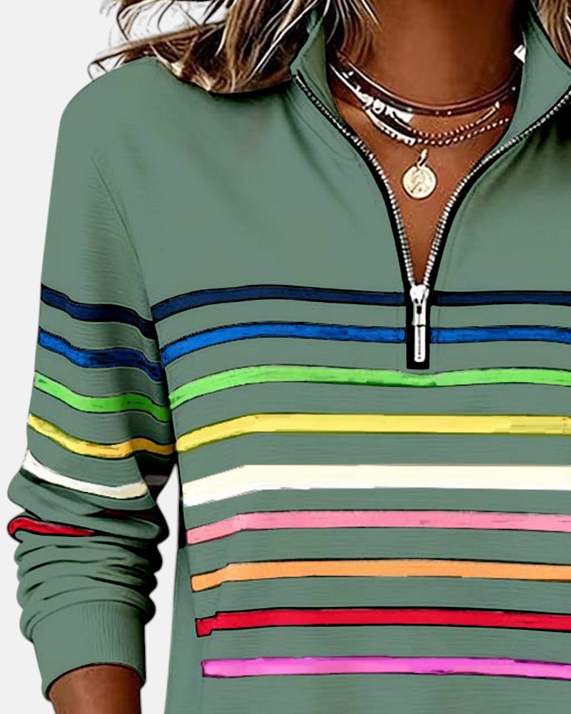 Nina | Maglione comodo a righe