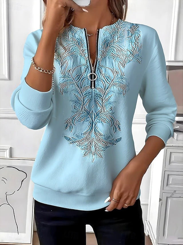 Johanna | Maglione comodo con cerniera