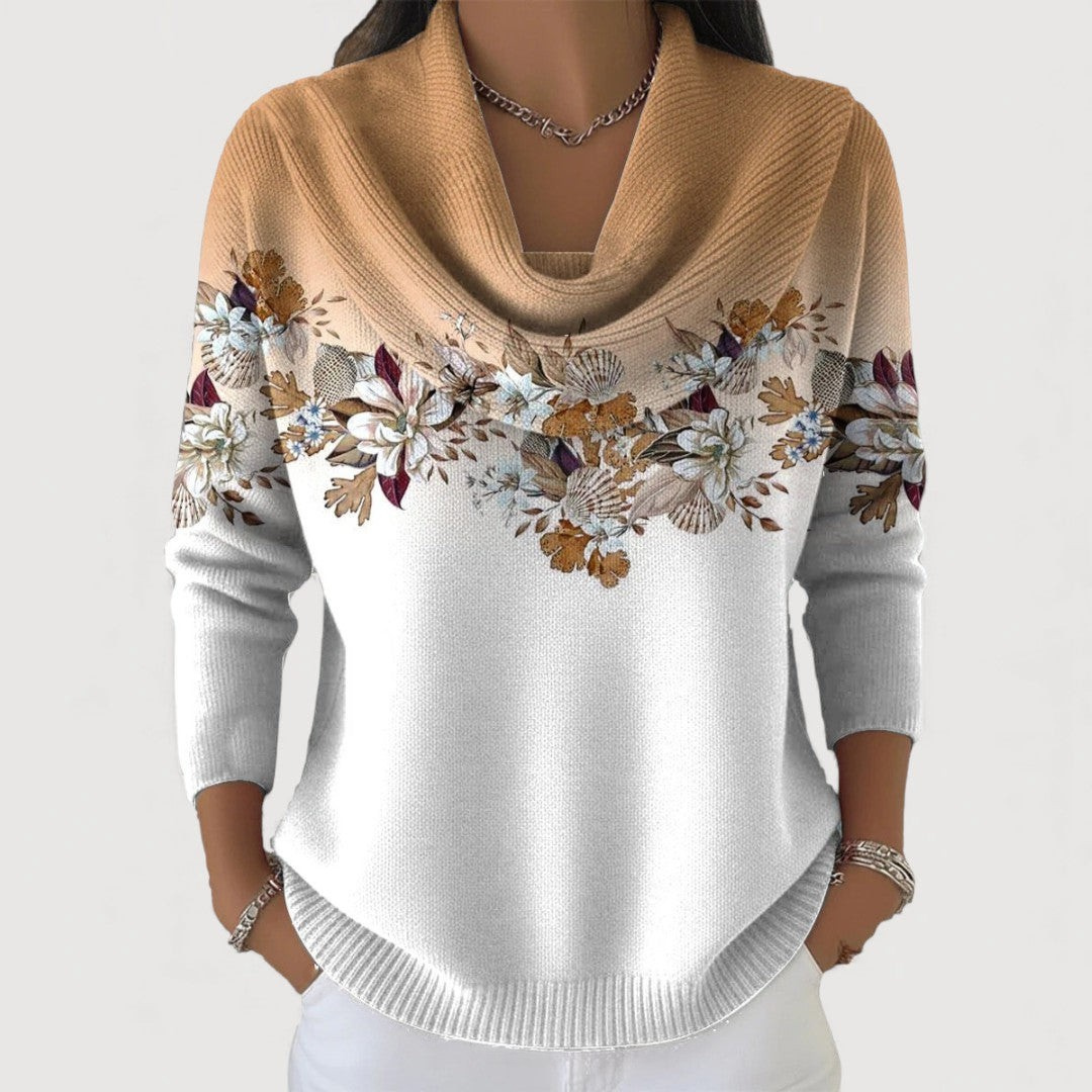 Amore | Maglione elegante floreale