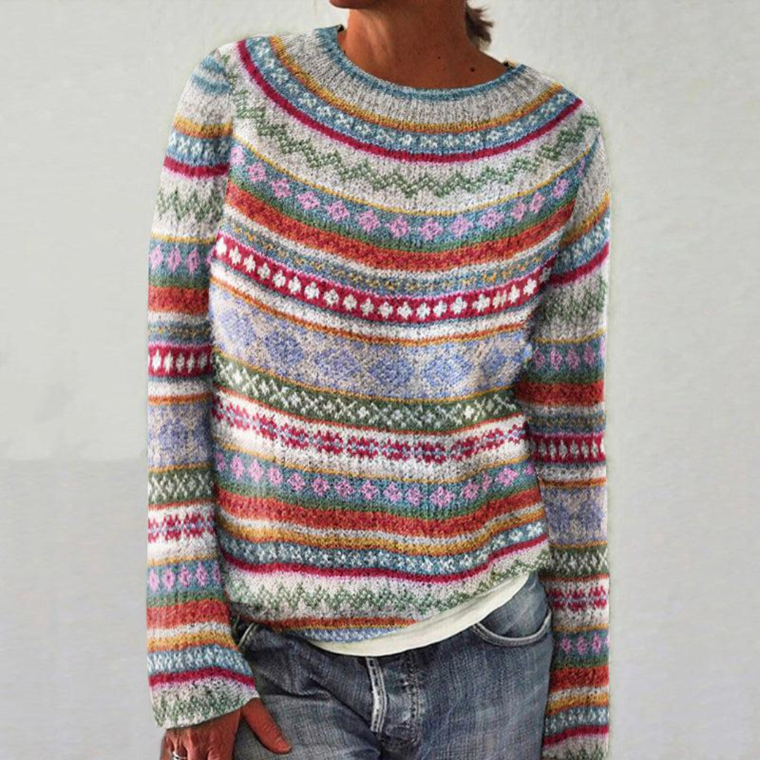 Heather | Maglione retrò elegante