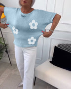Daisy | Maglione floreale elegante