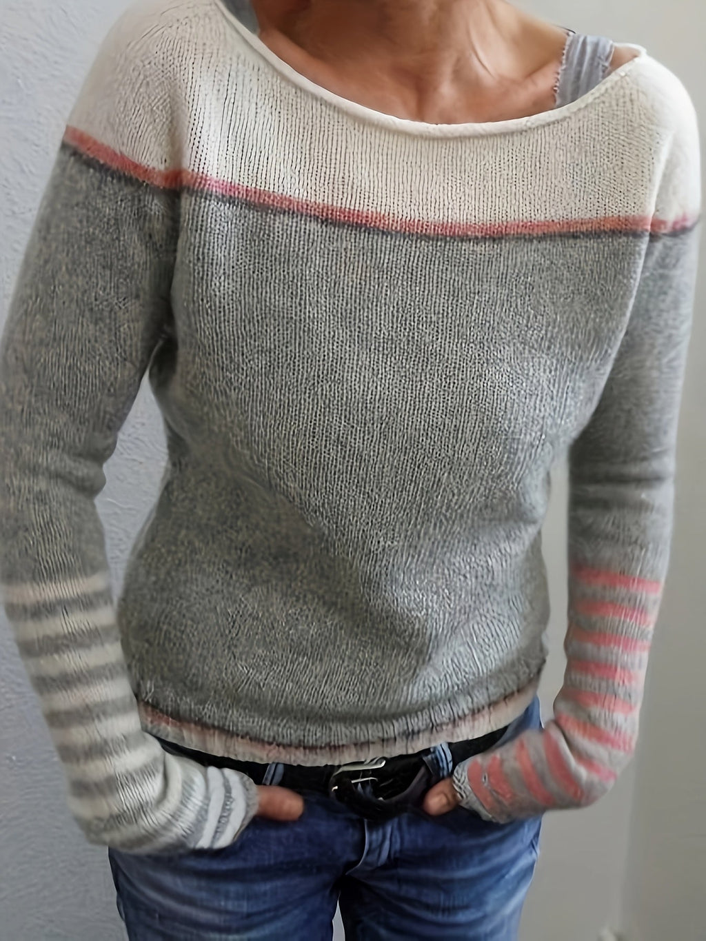 Katharina | Maglione a maniche lunghe a righe