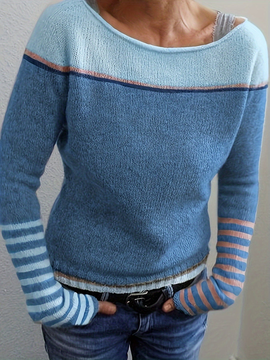 Katharina | Maglione a maniche lunghe a righe