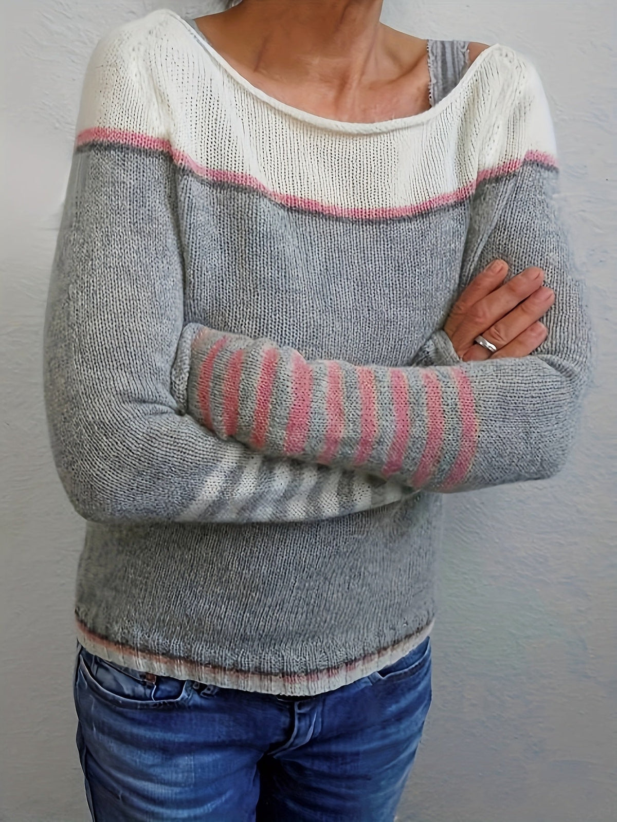Katharina | Maglione a maniche lunghe a righe