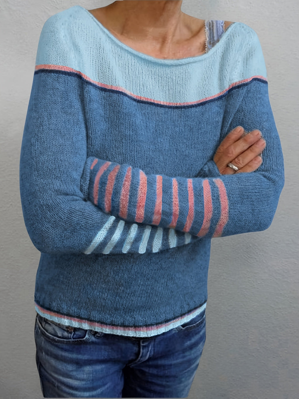 Katharina | Maglione a maniche lunghe a righe