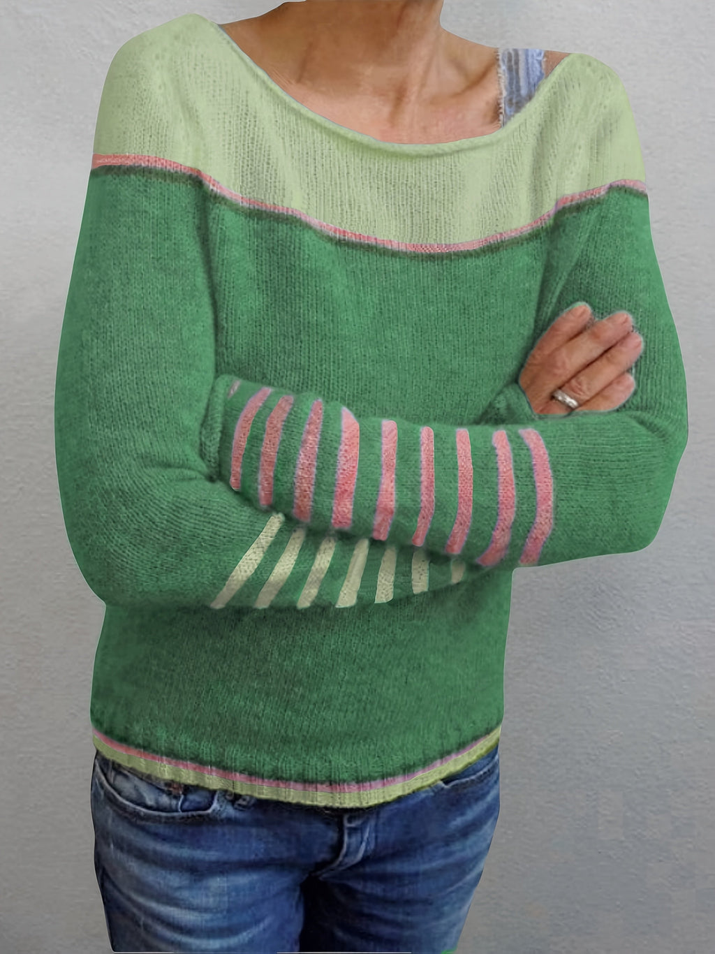 Katharina | Maglione a maniche lunghe a righe