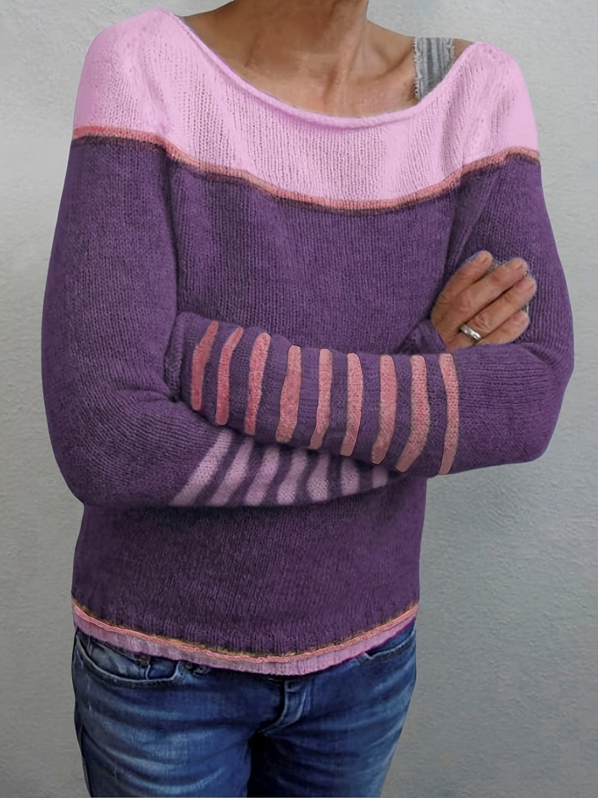 Katharina | Maglione a maniche lunghe a righe