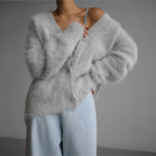 Luna | Cardigan elegante in cashmere