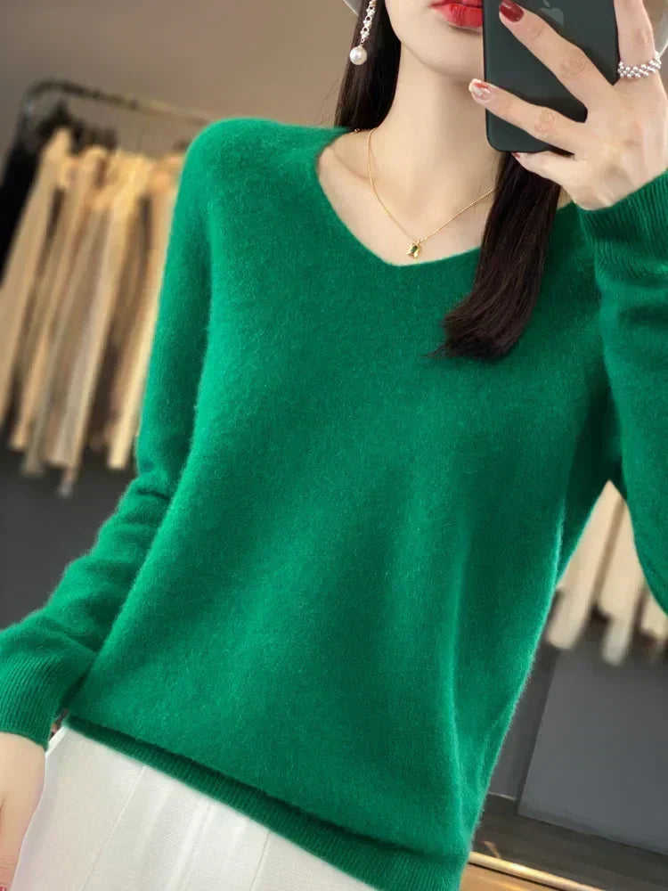 Inès | Maglione elegante in cashmere