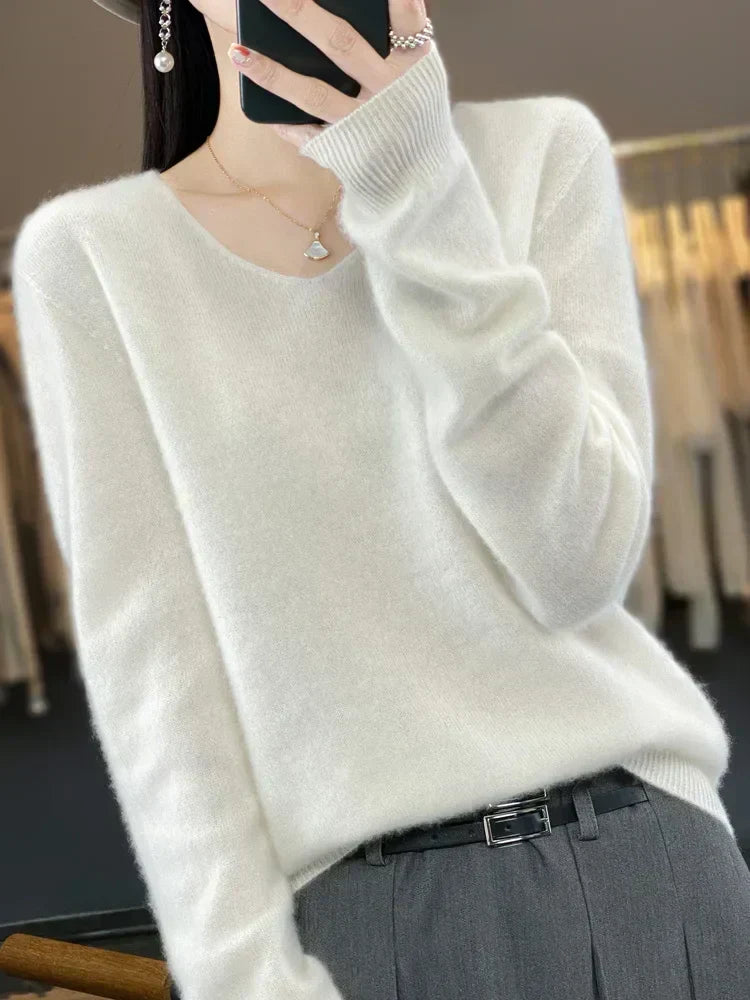 Inès | Maglione elegante in cashmere