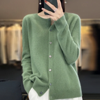 Manon | Cardigan avvolgente in cashmere