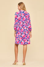 Dear Scarlett Royal Bloom Dress
