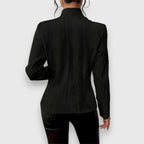 Loretta | Cardigan testurizzato con bottoni frontali